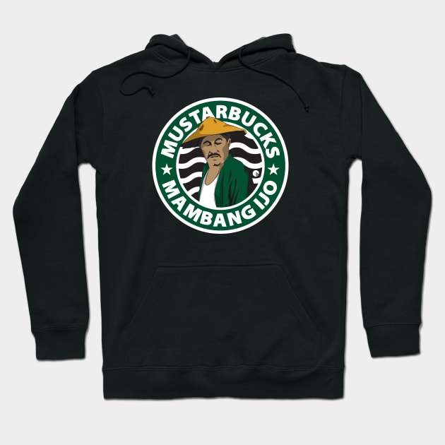 P. Ramlee Parody Series Mustarbucks Hoodie by hafizbo